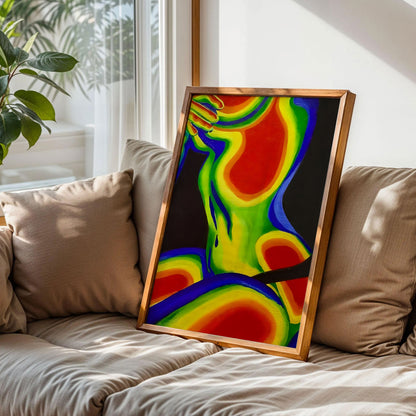Body Art Painting Print