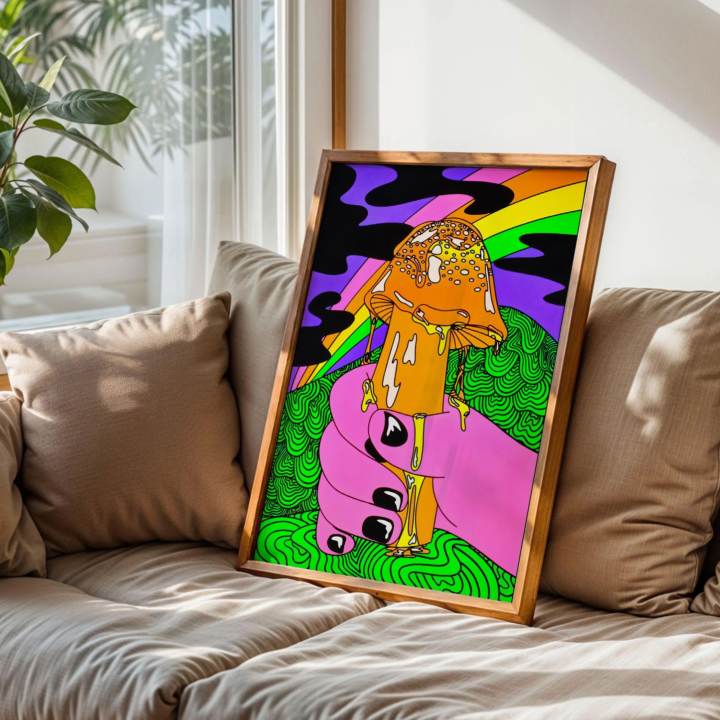 Sexy Mushroom Poster