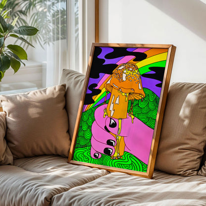 Sexy Mushroom Poster