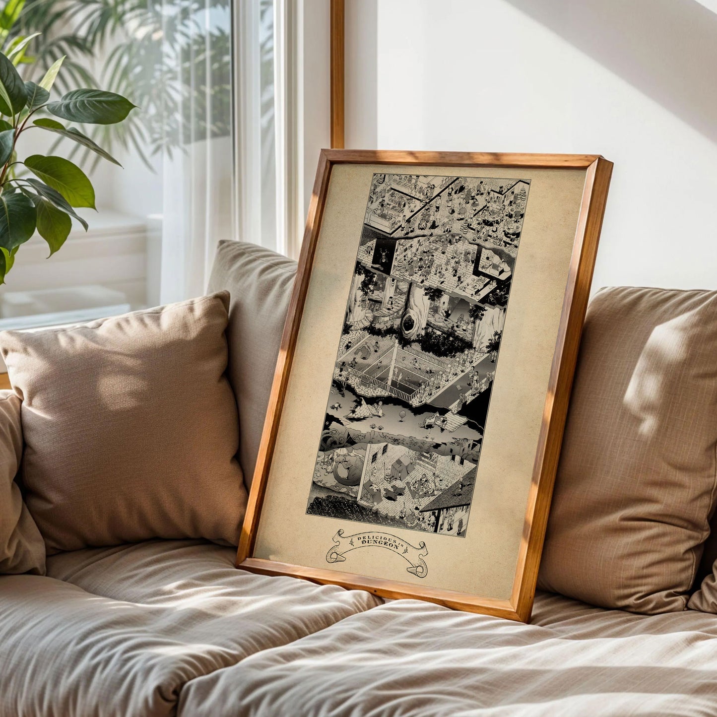 Delicious in Dungeon Adventurer's Bible Poster