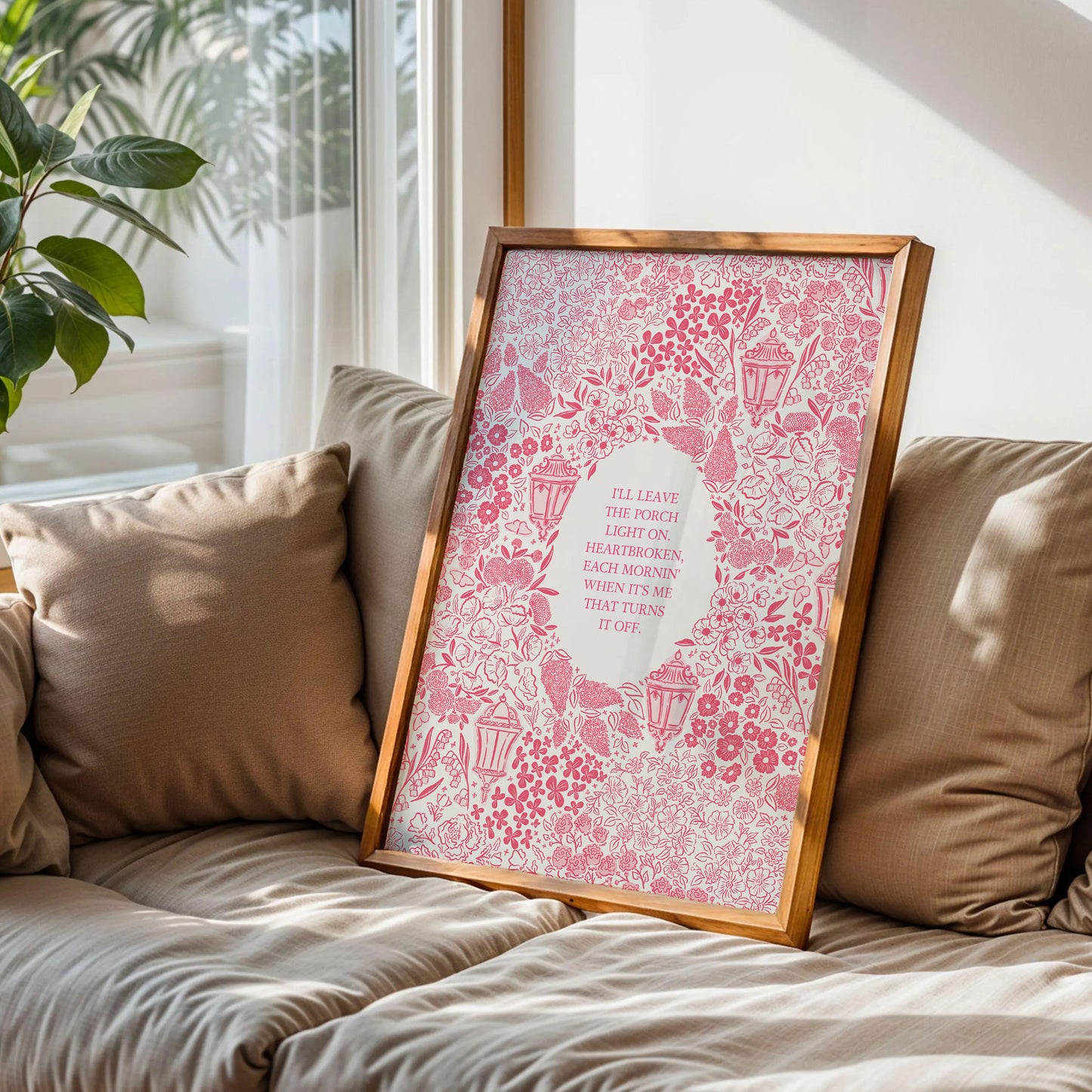 Porch Light Noah Kahan Poster