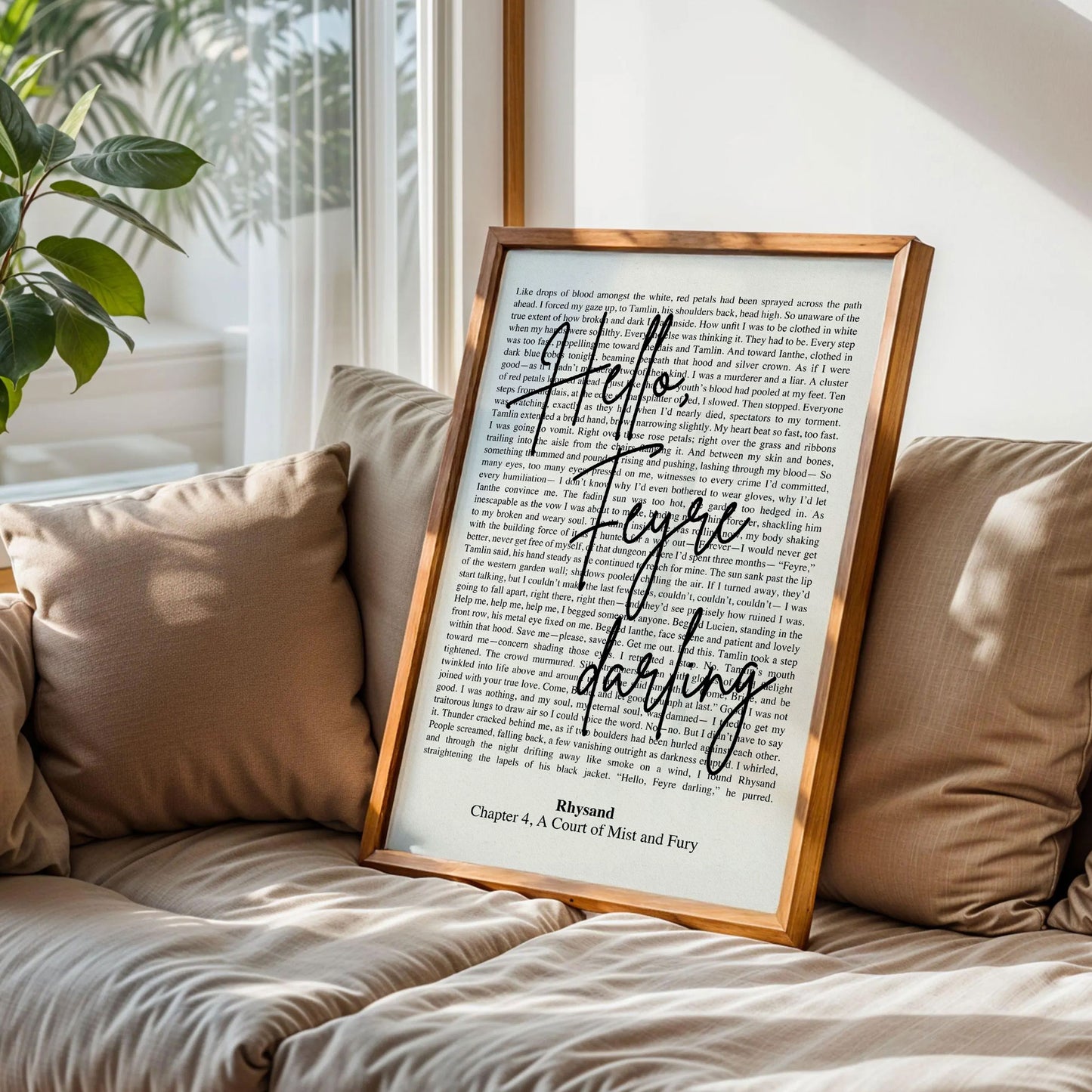 ACOTAR Hello, Feyre Darling Poster