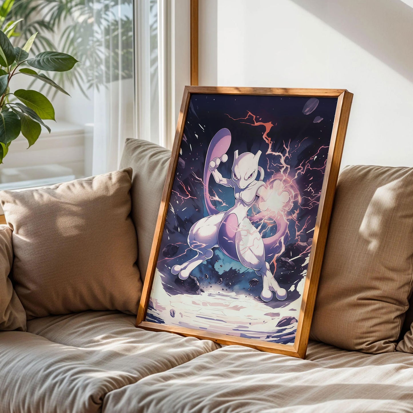 Mewtwo Pokémon Poster