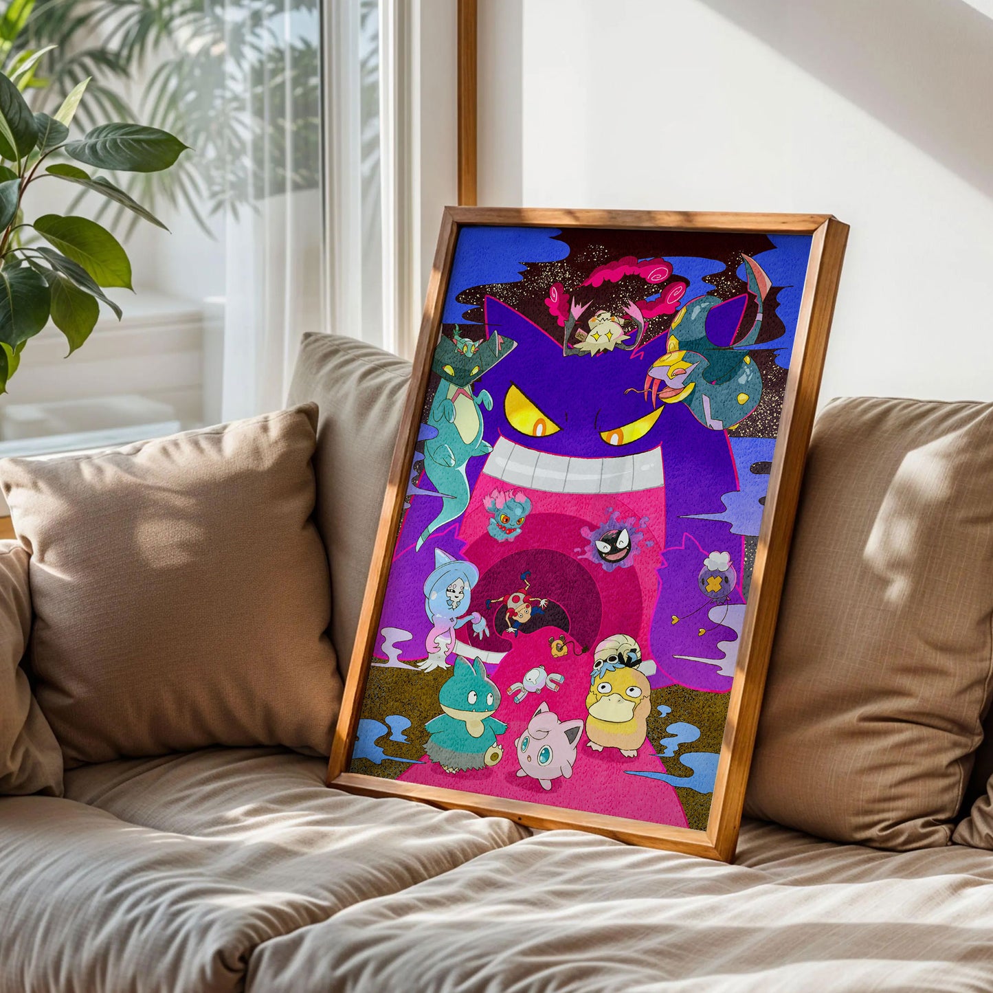 Gigantamax Gengar Art Print