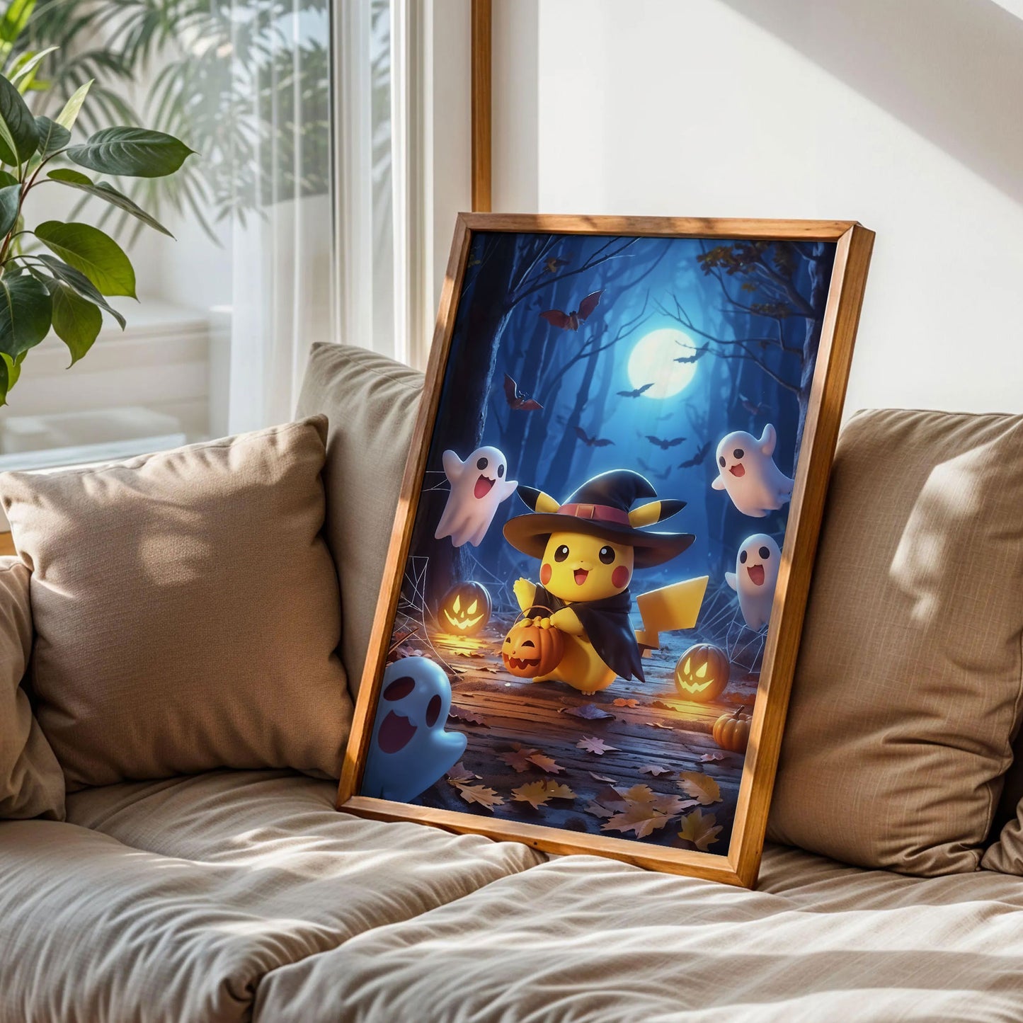 Pikachu Halloween Poster
