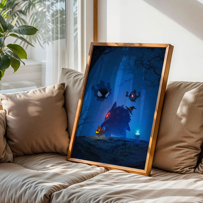 Xing Kong Studio Gengar Forest Poster