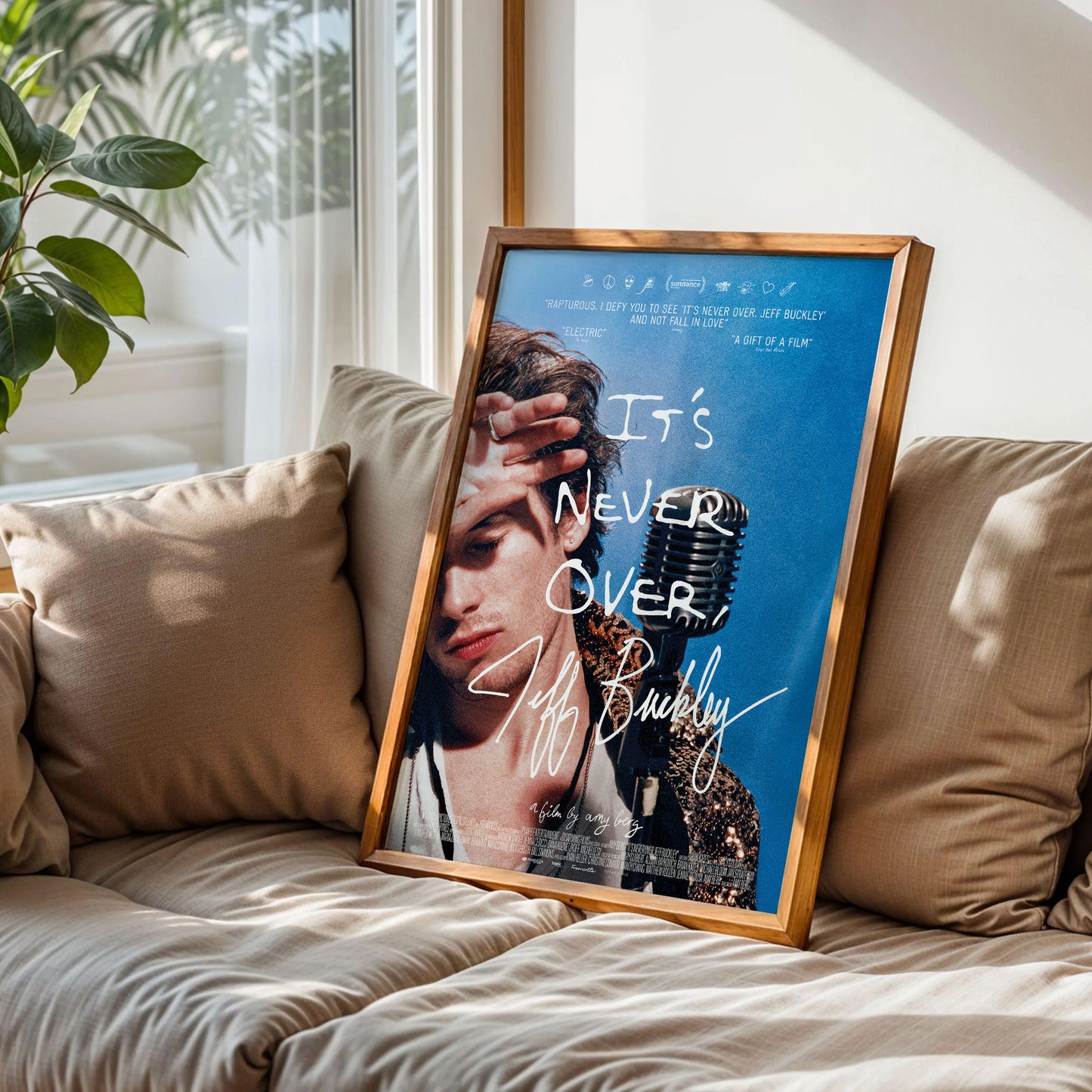 It's Never Over Jeff Buckley Poster
