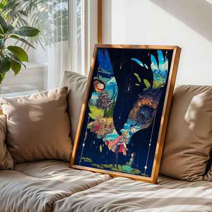 Howl's Moving Castle Art Print