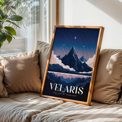 Velaris ACOTAR Travel Poster