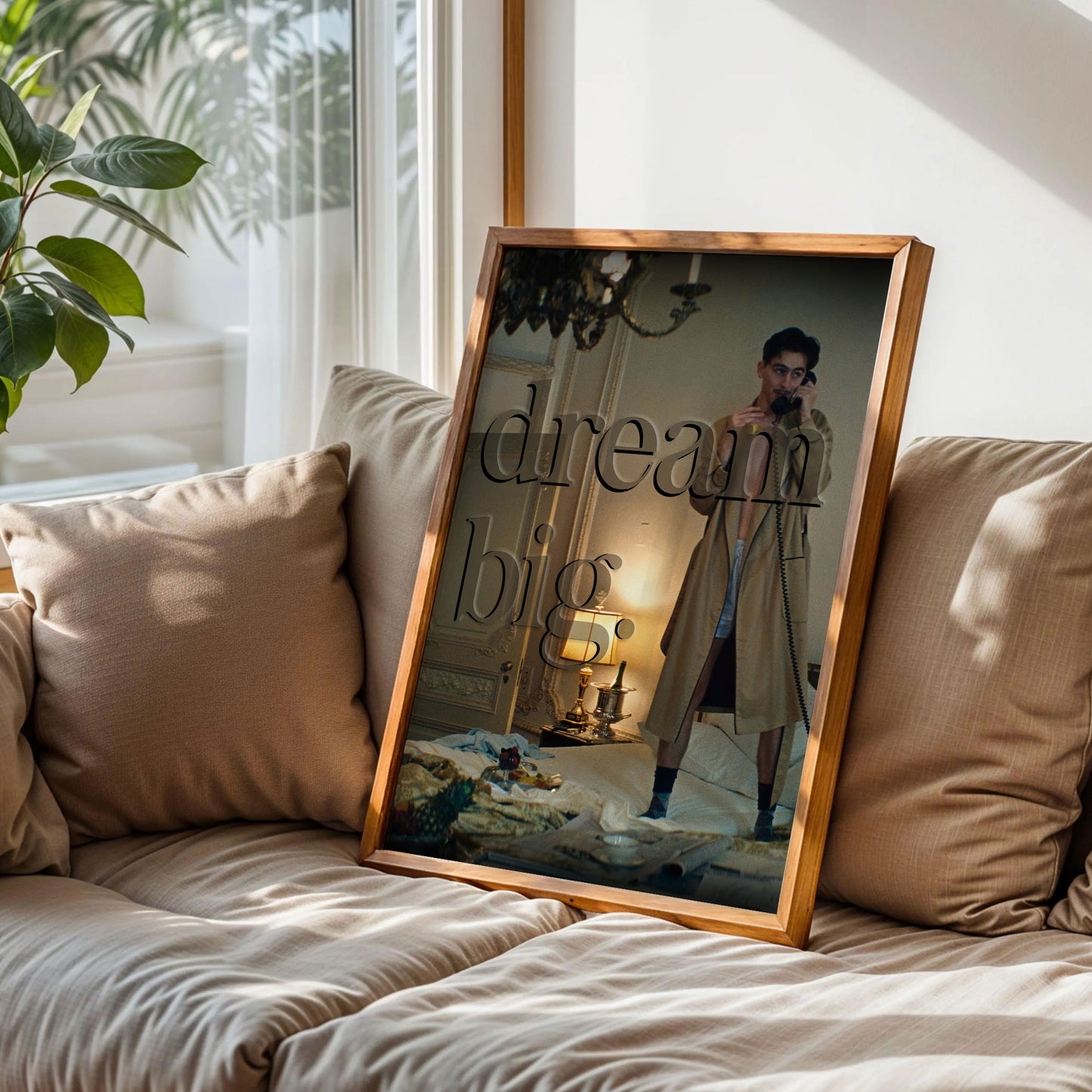 Marty Supreme Dream Big Poster