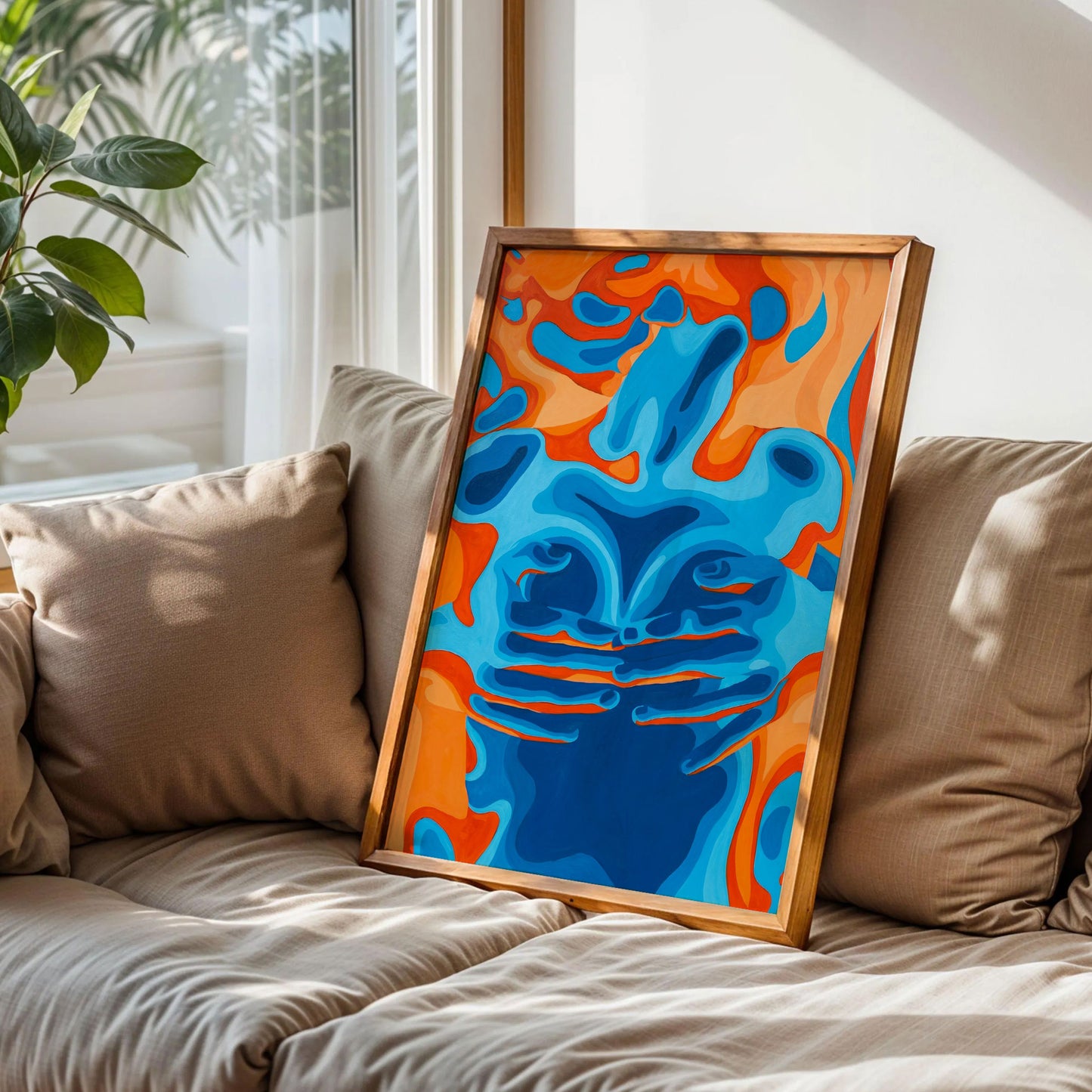 Fire and Ice Adriana Bogdanova Poster