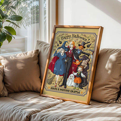 Howl's Moving Castle Halloween Poster