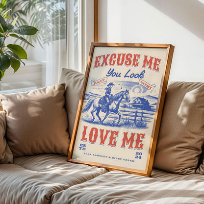 You Look Like You Love Me Poster