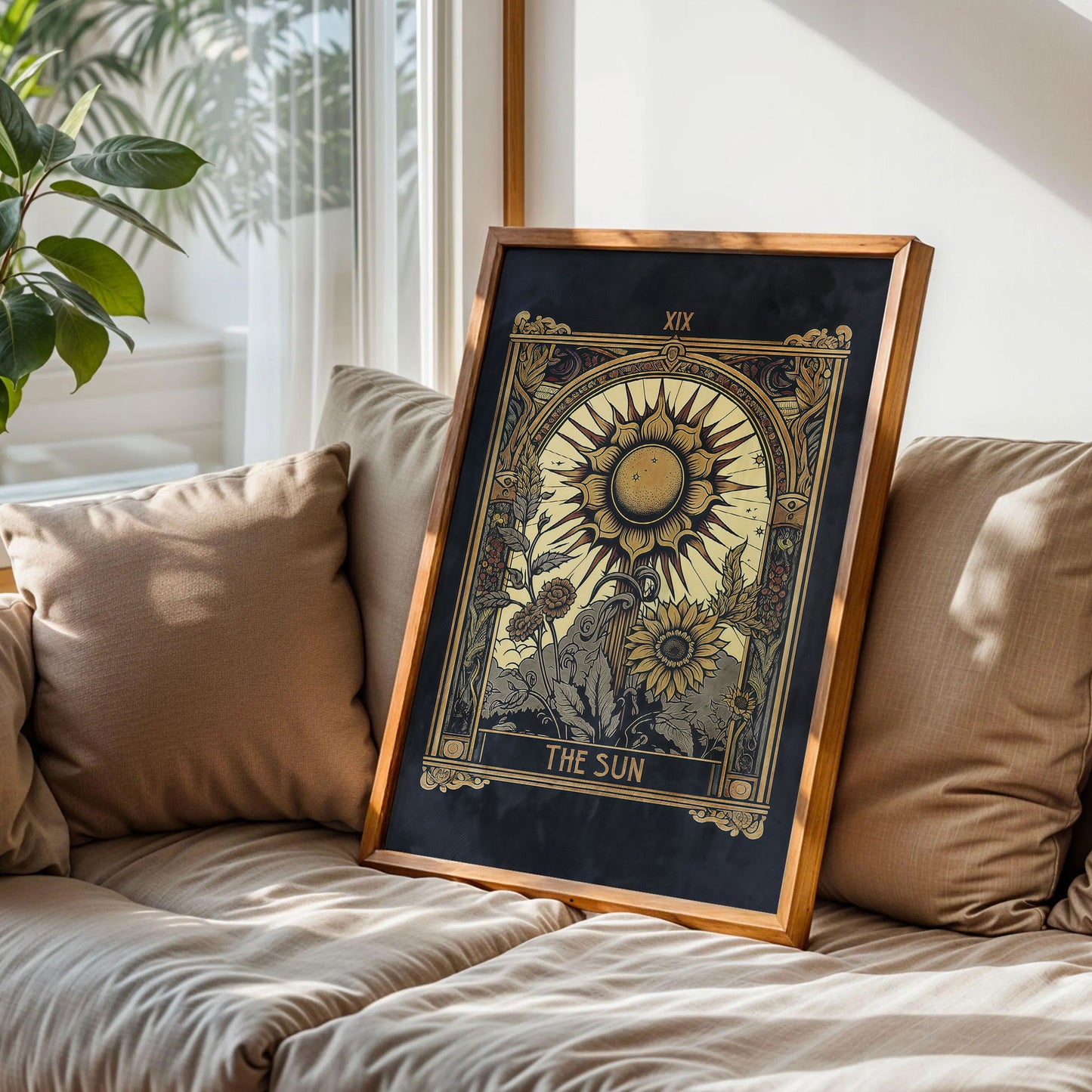 The Sun Tarot Card Wall Art