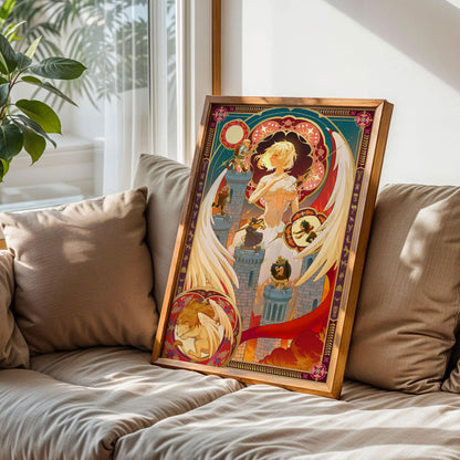 Delicious in Dungeon Gold Foil Art Print