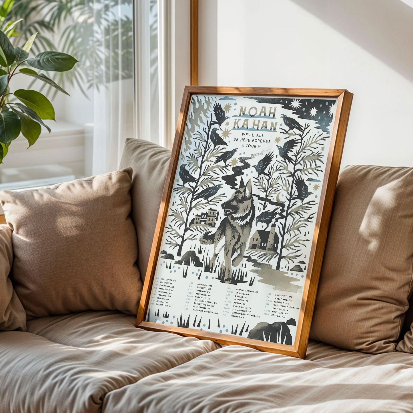 We'll All Be Here Forever Tour Poster