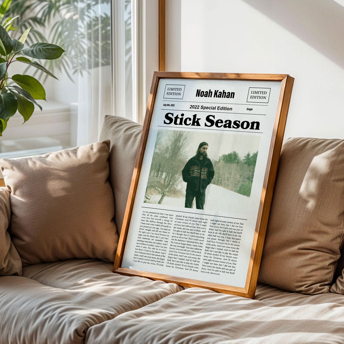 Stick Season Noah Kahan Art