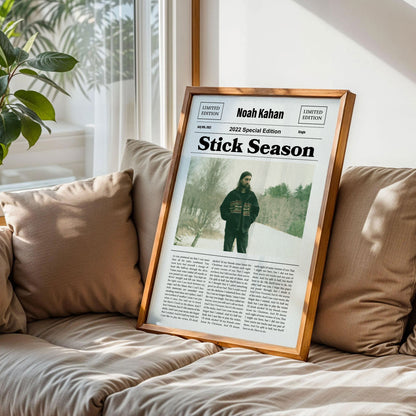 Stick Season Noah Kahan Art