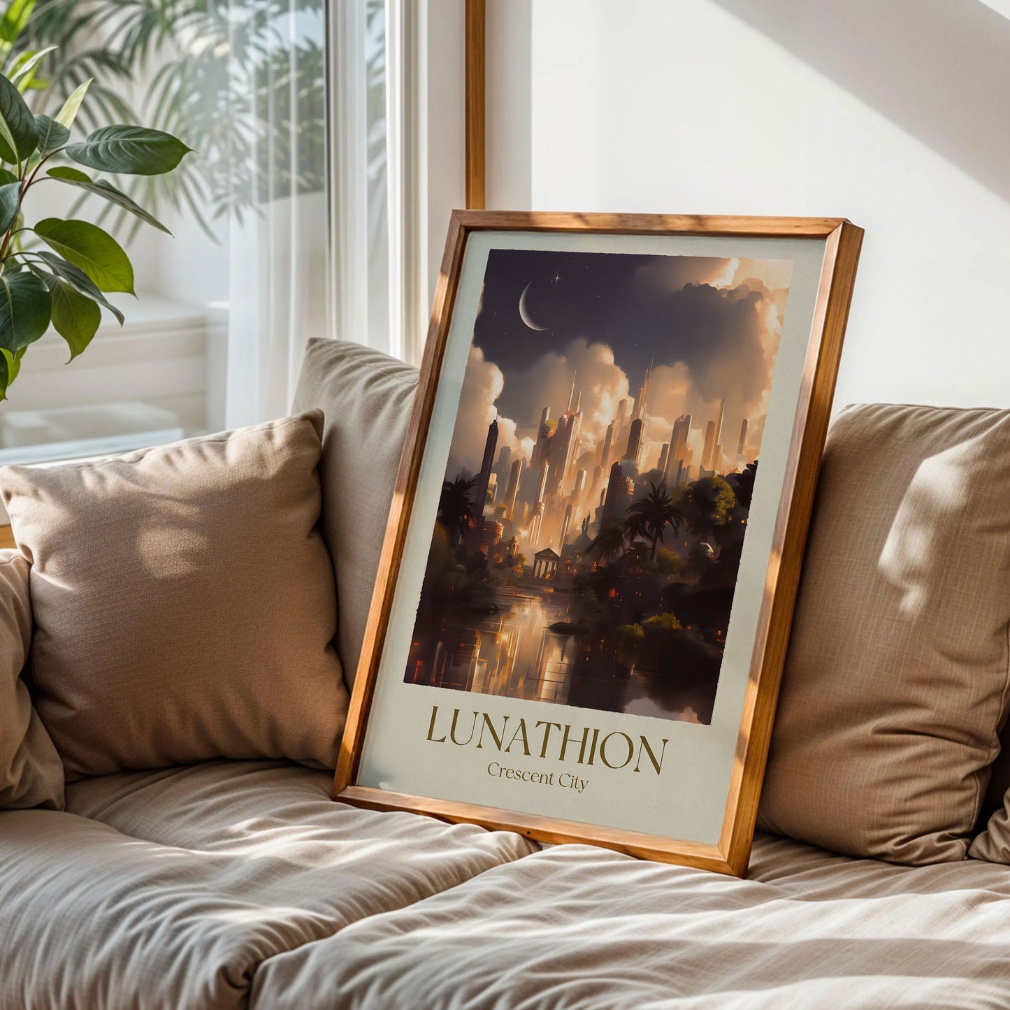 Lunathion Crescent City Print