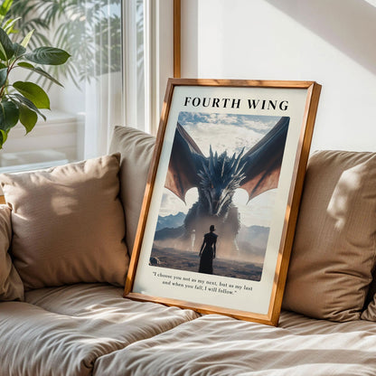 Fourth Wing Art Print