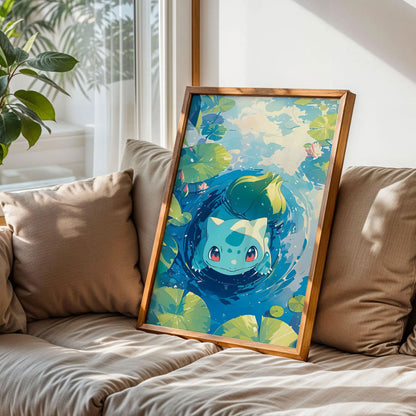 Bulbasaur Pokemon Print