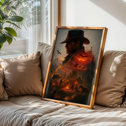 Red Dead Redemption 2 Gaming Poster