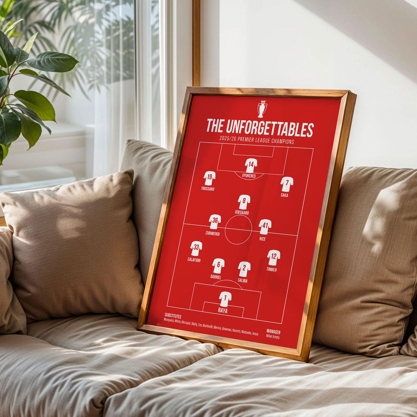 Arsenal Invincibles Poster