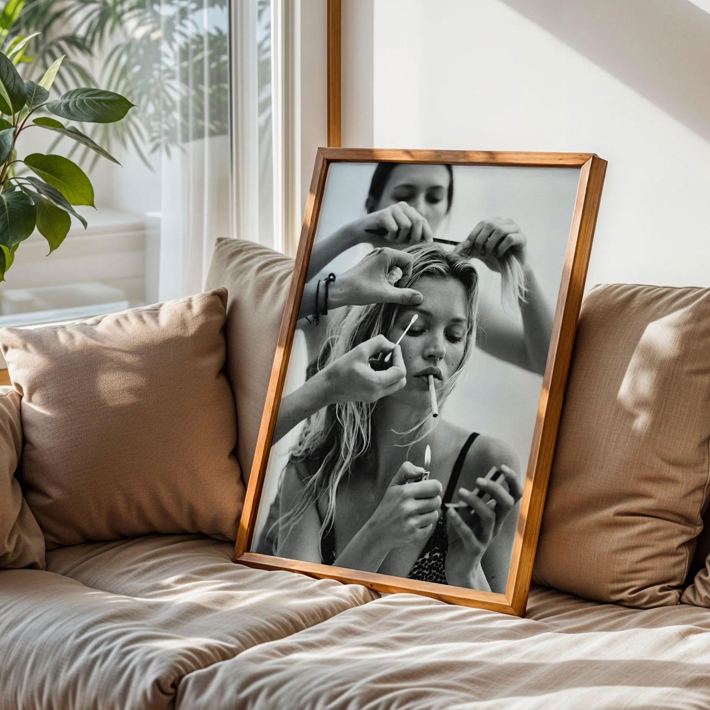 Kate Moss Painting Poster
