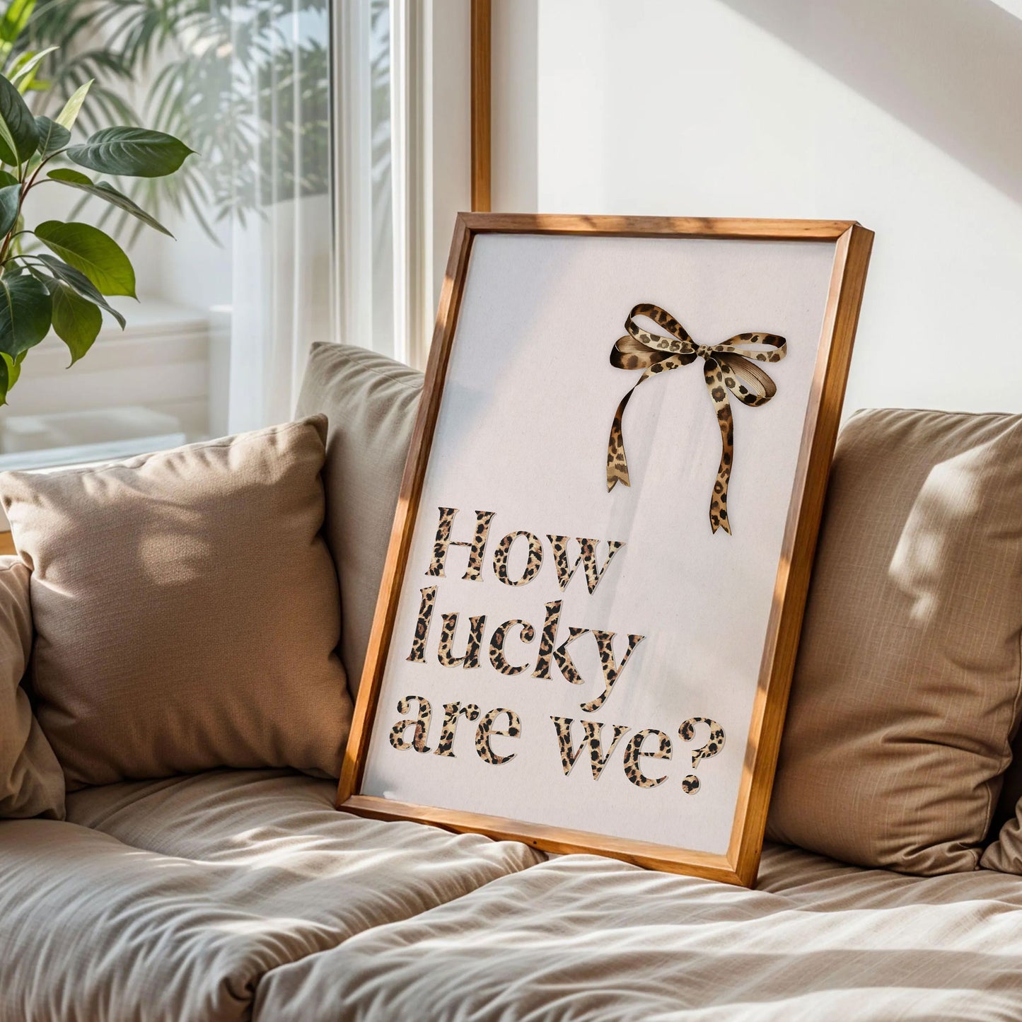 How Lucky Are We Poster