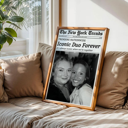 Because It's Iconic Newspaper Print