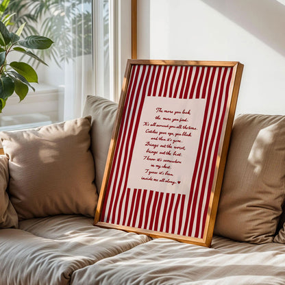 The More You Look Poster