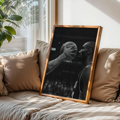 Kobe Bryant Poster, Lock In