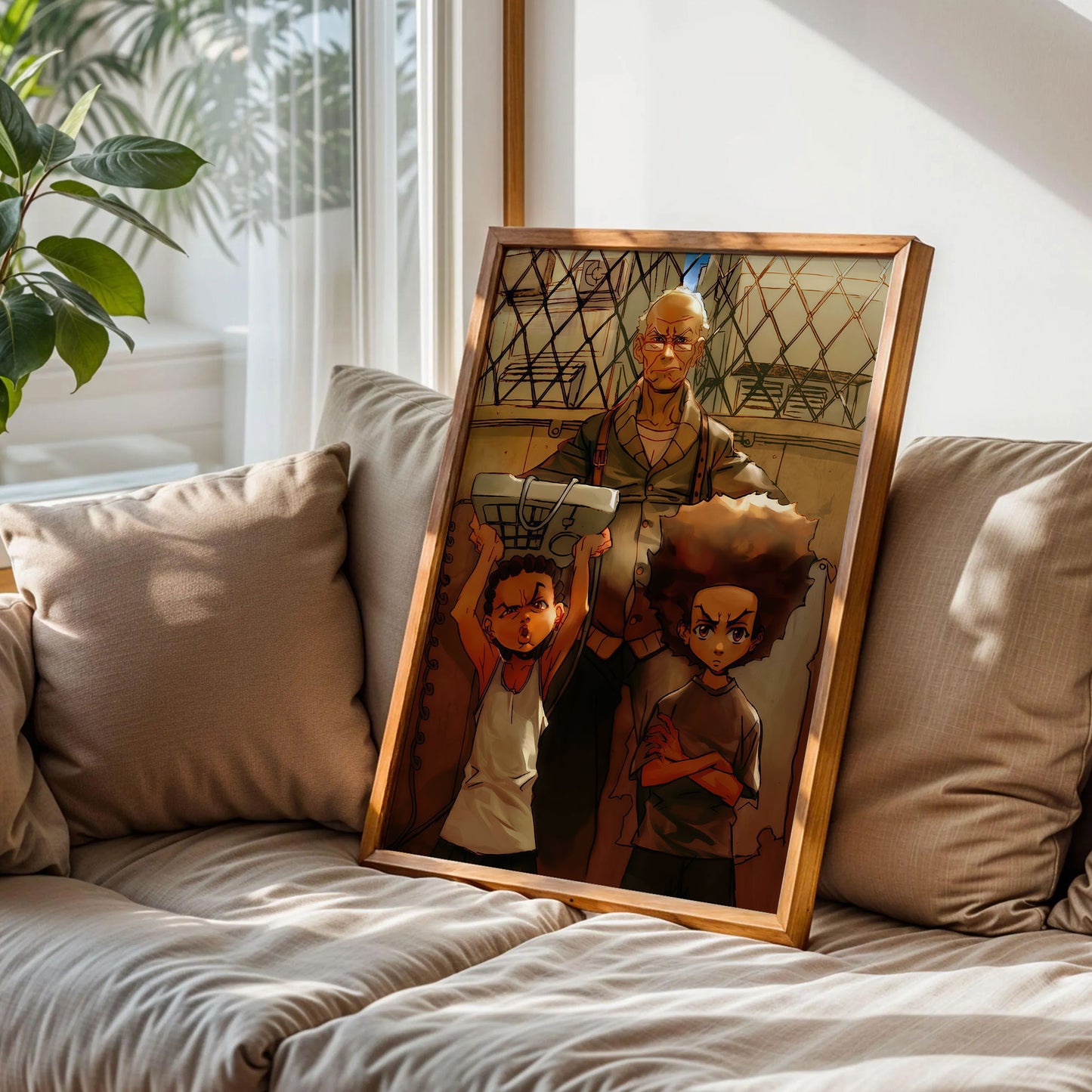 The Boondocks Anime Poster