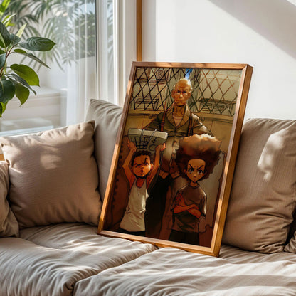 The Boondocks Anime Poster