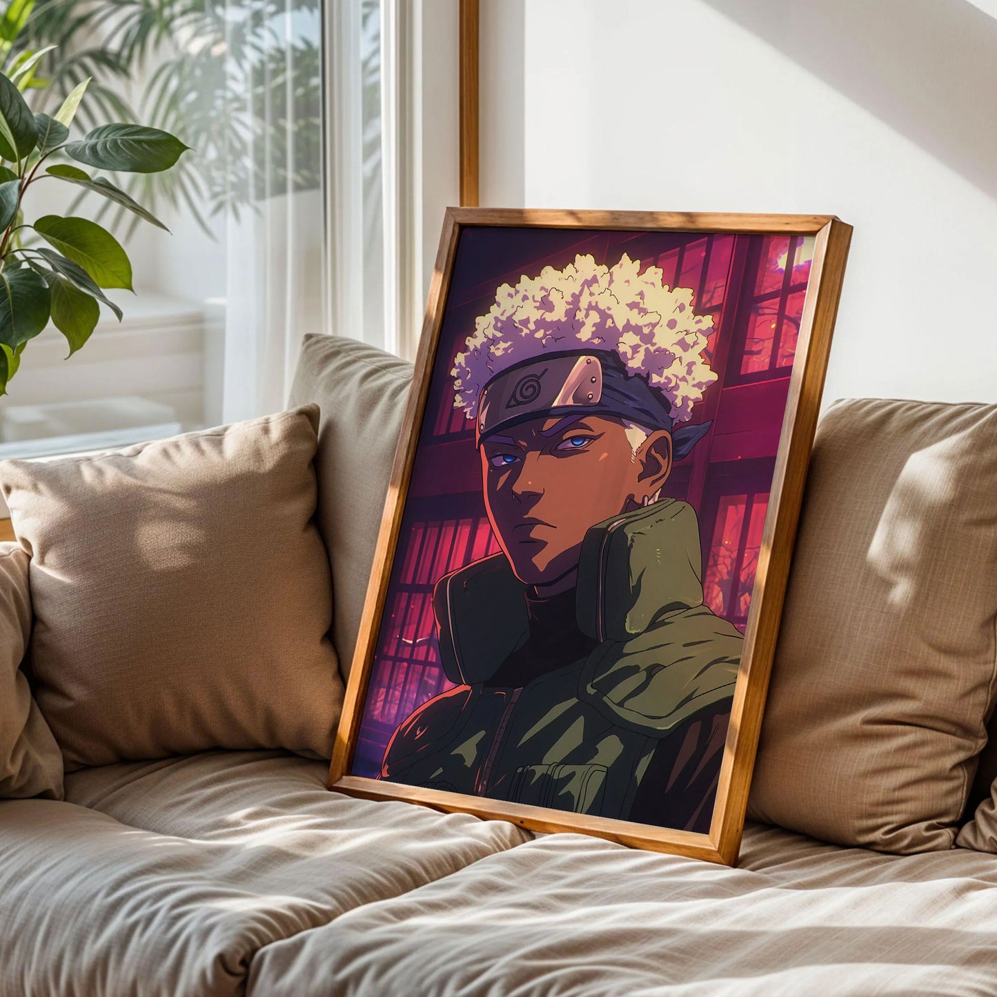 Naruto Manga Collage Poster