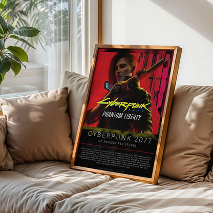 Cyberpunk 2077 Phantom Liberty Poster