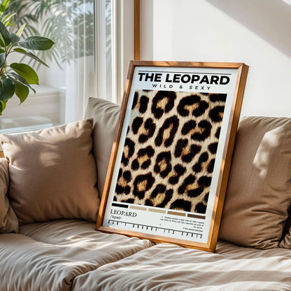 Leopard Trendy Bedroom Wall Art