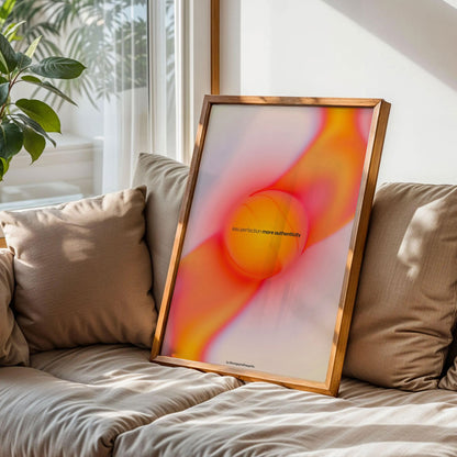 Authenticity Psychedelic Art Print