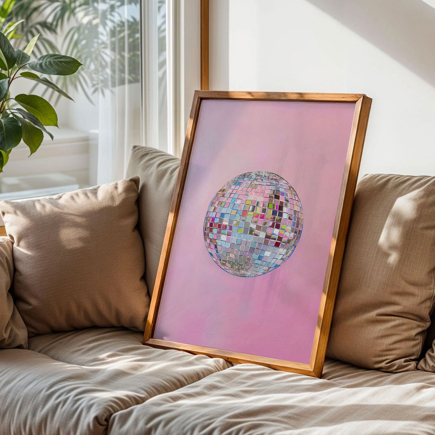 Bright Pastel Pink Girly Poster