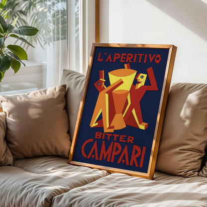 L'Aperitivo Bitter Campari Poster