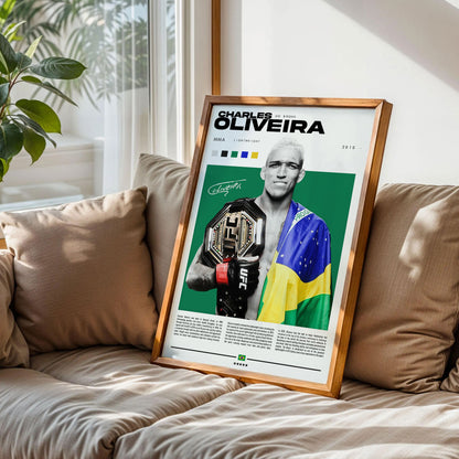 Oliveira UFC Wall Decor