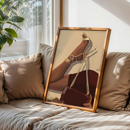 Black Woman Wall Art Decor