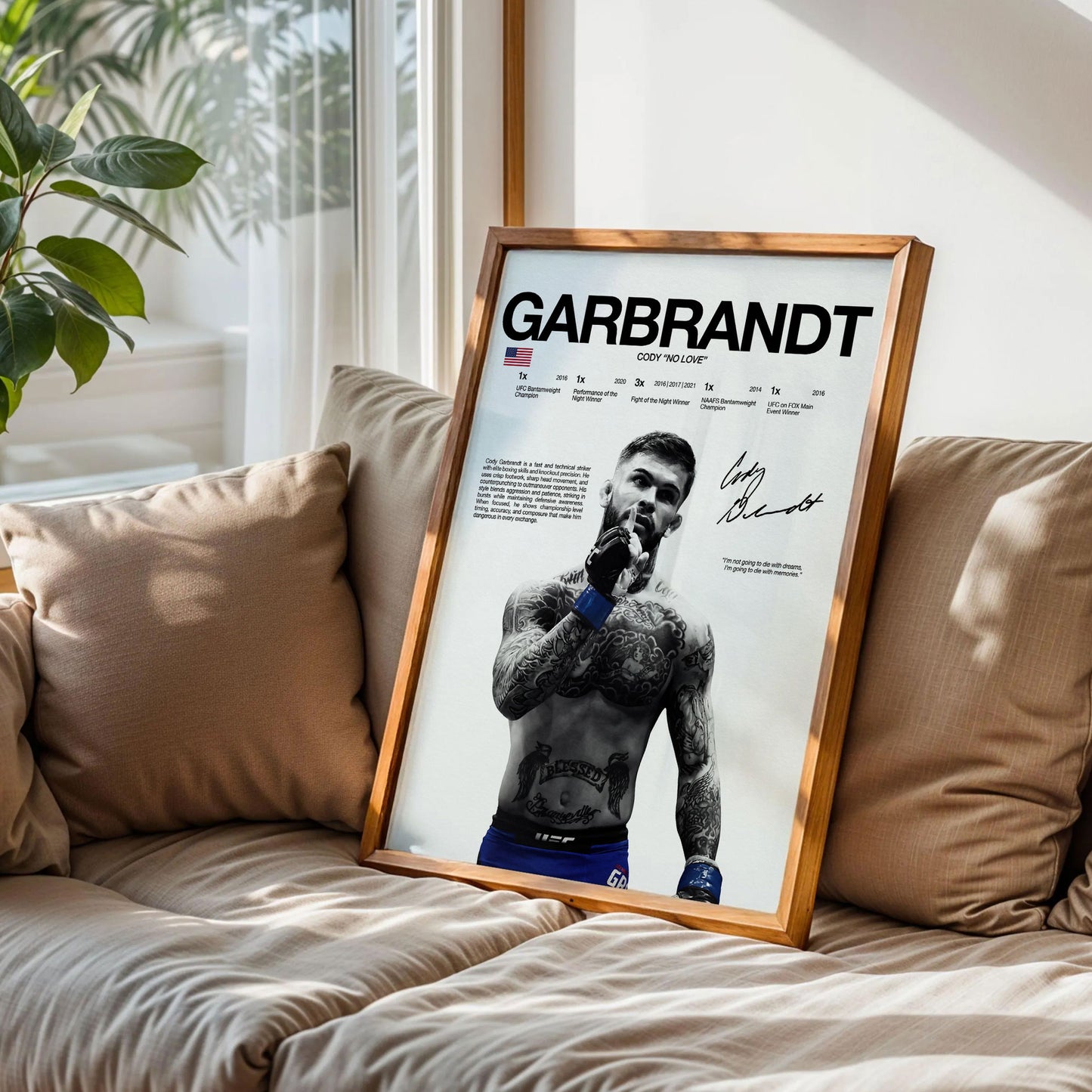 Cody Garbrandt Poster