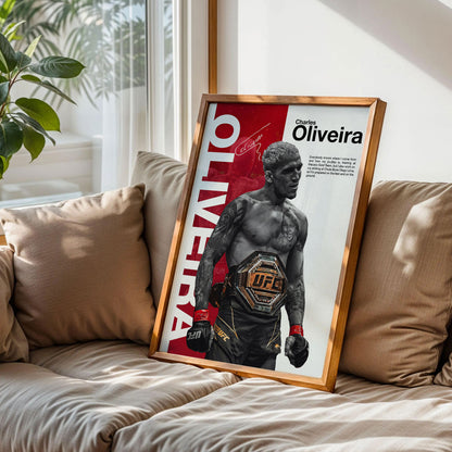 Oliveira UFC Wall Art