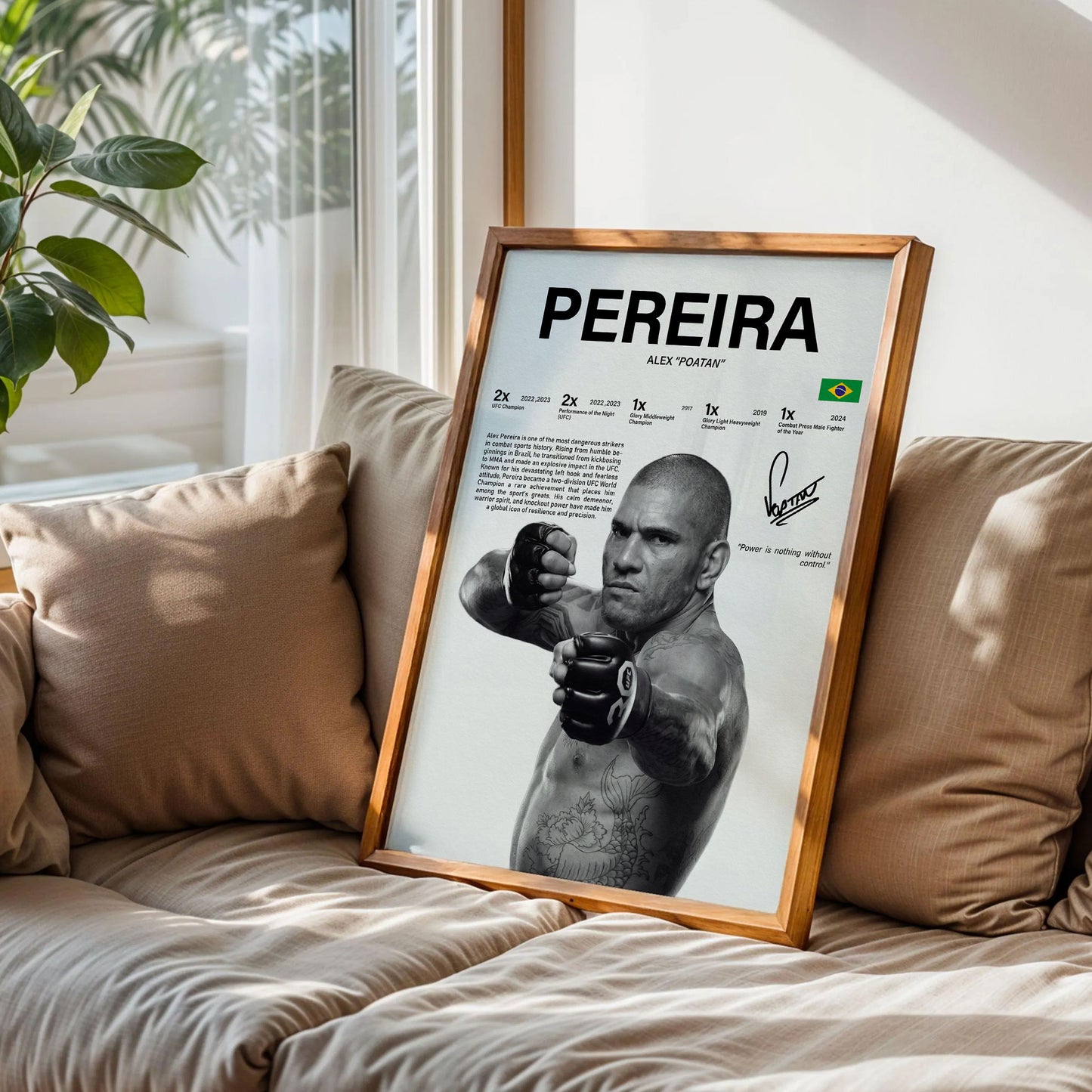 Alex Pereira Poster
