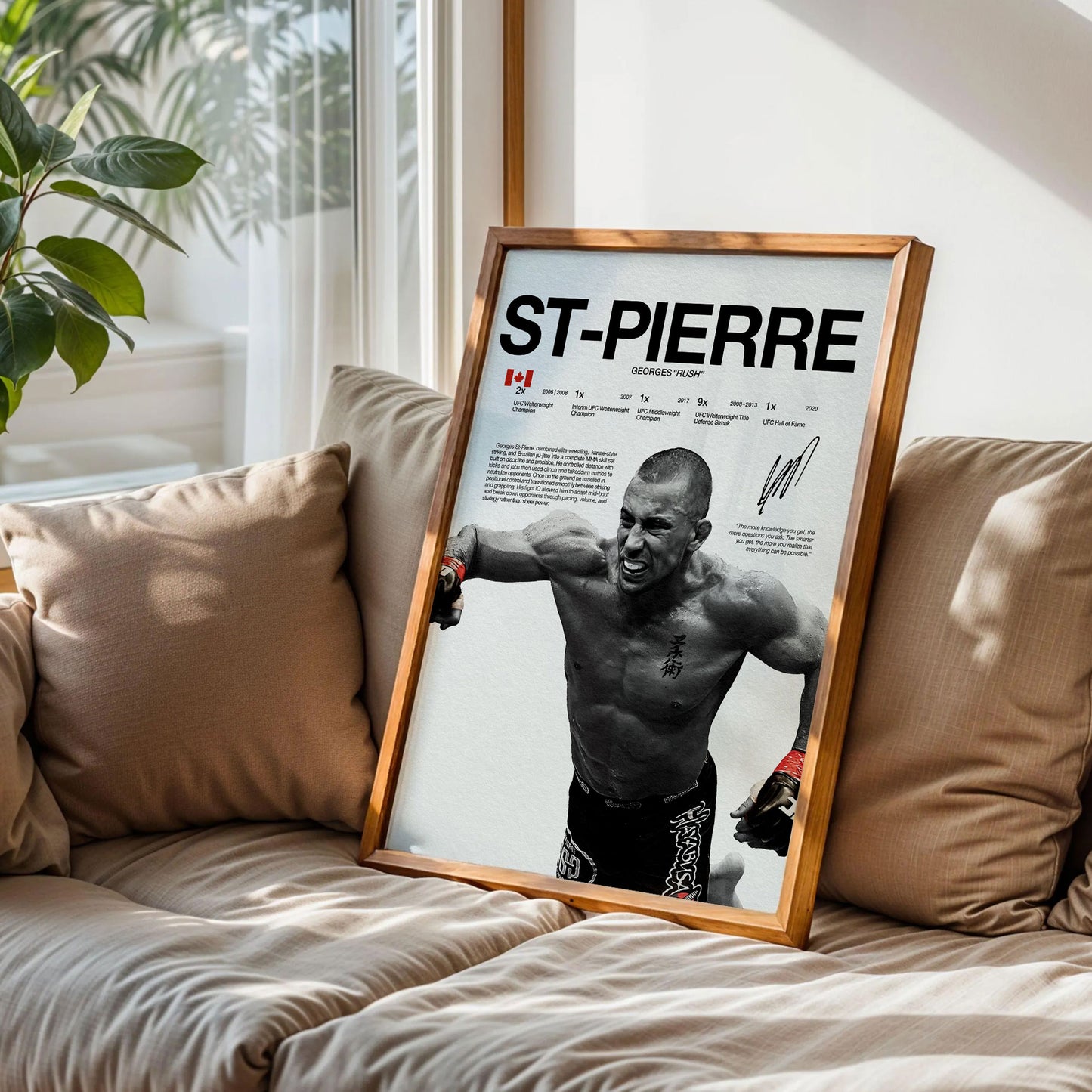 Georges St-Pierre Poster