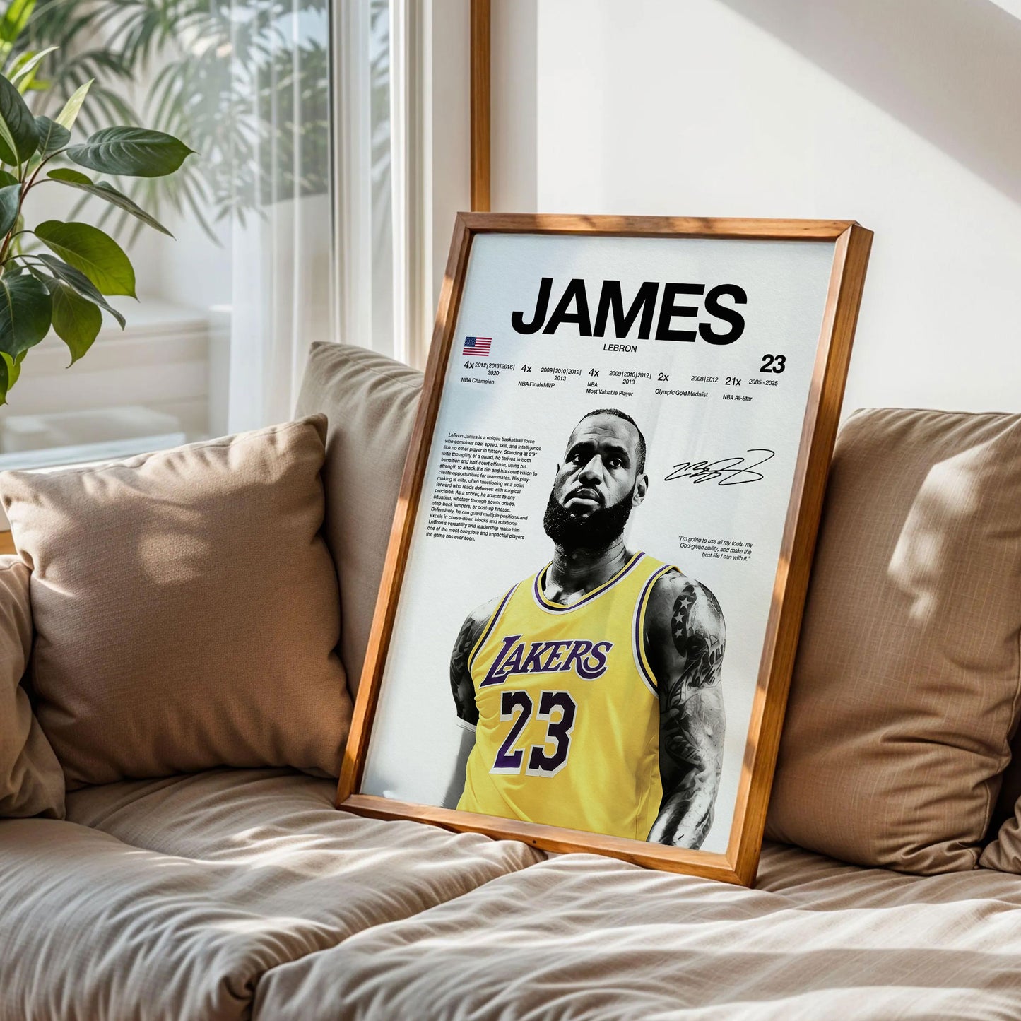 Lebron James Poster