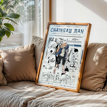 Chainsaw Man Power Poster