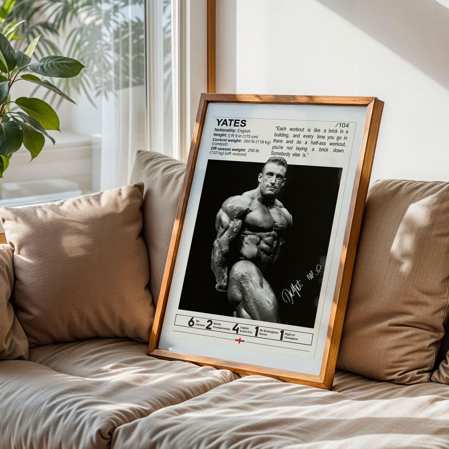 Dorian Yates Poster