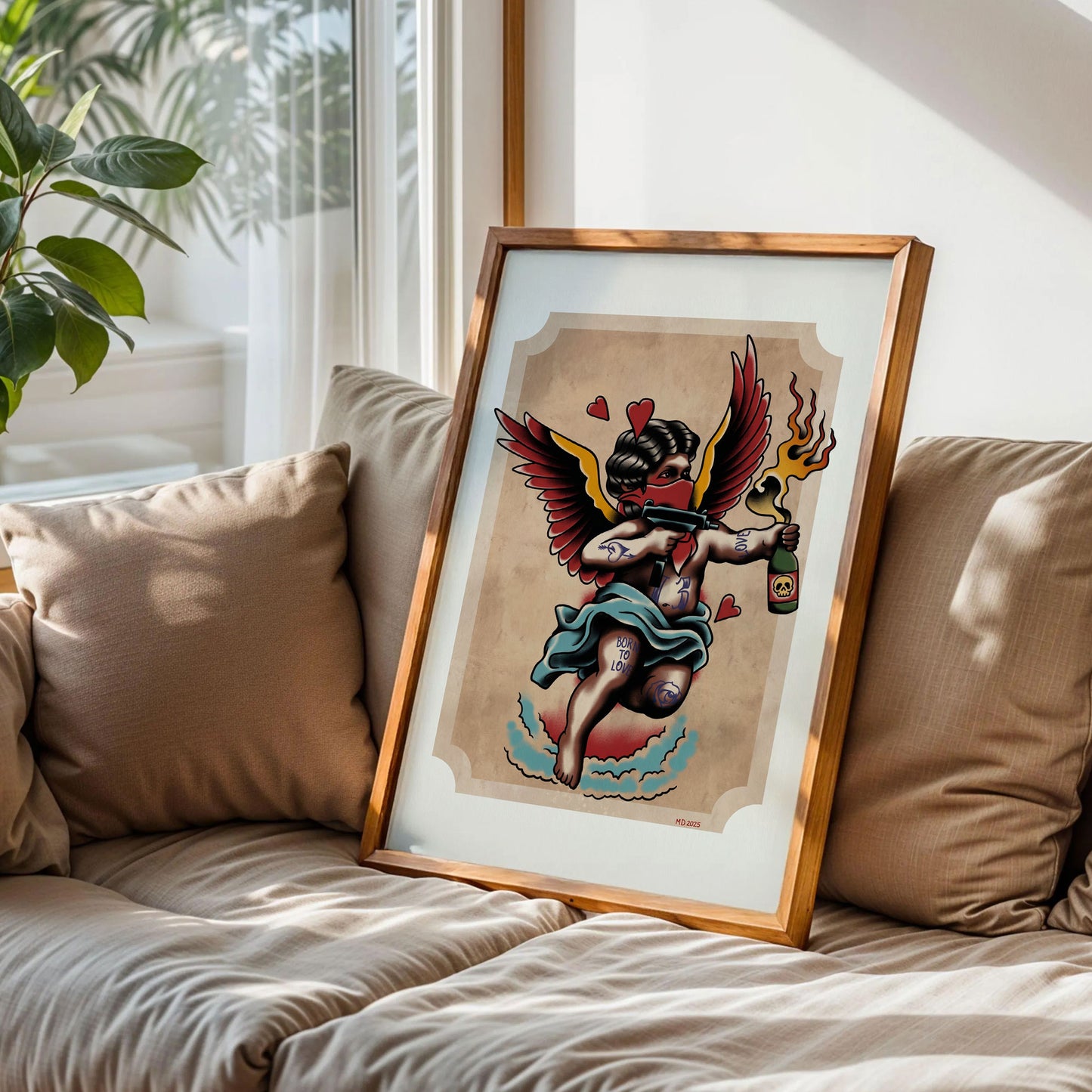 Old School Tattoo Flash Art Print